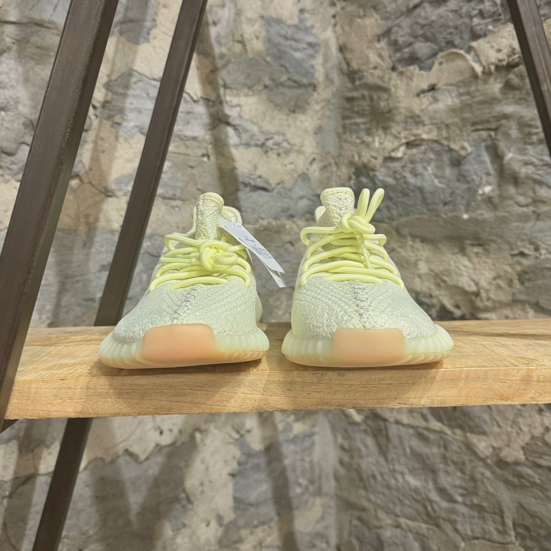 Adidas × Kanye West Adidas Yeezy 350 Butter Sneakers Size US 9 / EU 42 - 4 Thumbnail