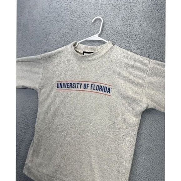 Vintage Woolly Threads Sweater Men Medium Grey University Of Florida Pullover Sweatshirt Size US M / EU 48-50 / 2 - 4 Thumbnail