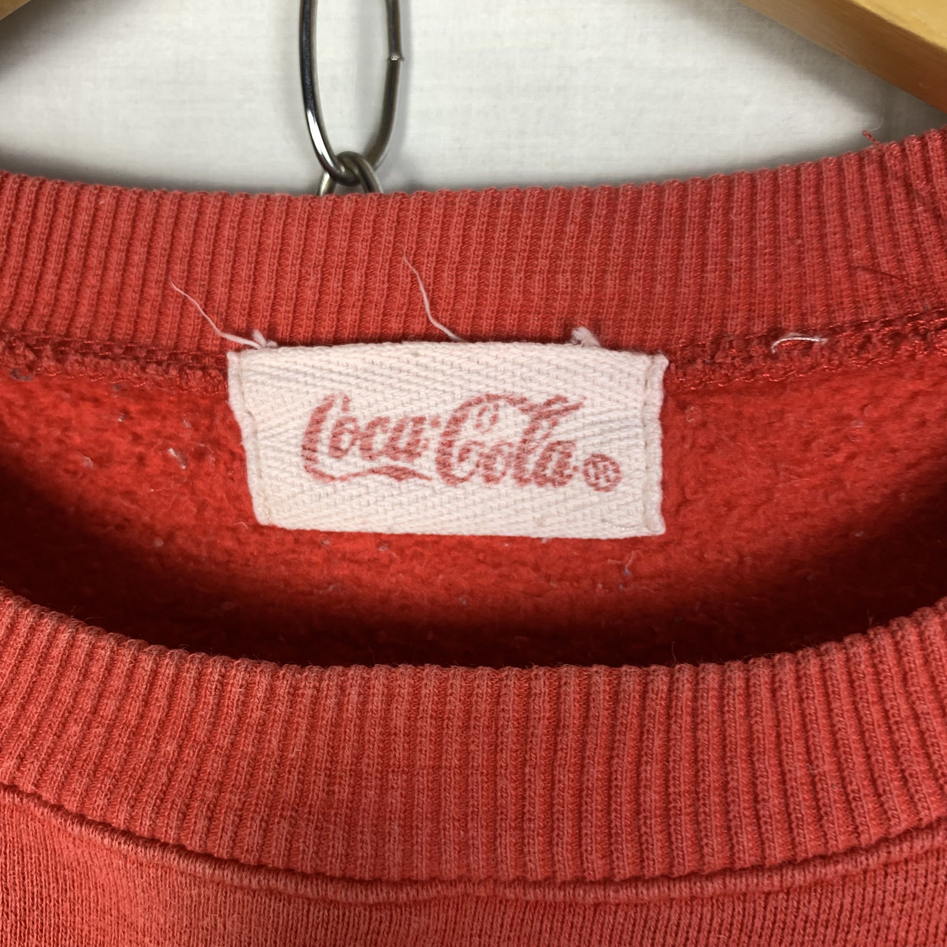 Coca Cola Vintage 90s Coca Cola Sweatshirt Boxy Size US M / EU 48-50 / 2 - 4 Thumbnail