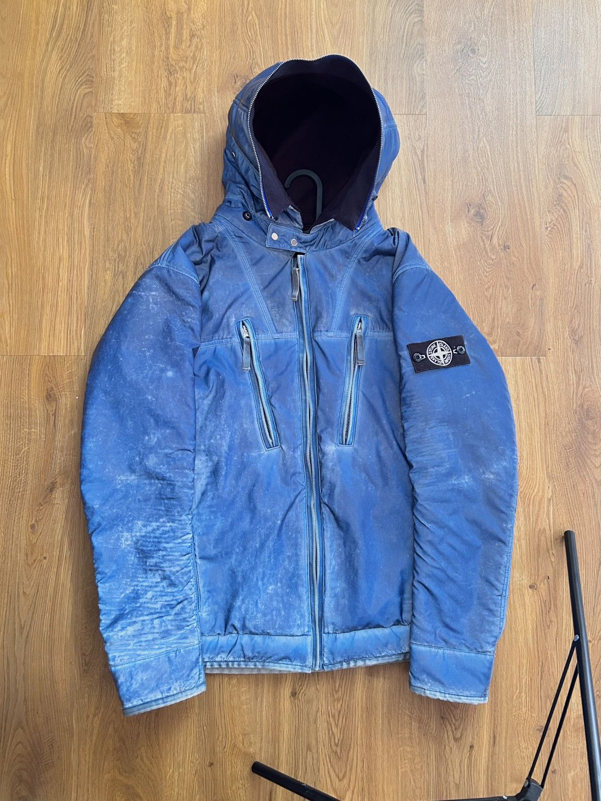 Stone Island Stone Island Liquid Reflective Jacket Blue Size US M / EU 48-50 / 2 - 1 Thumbnail