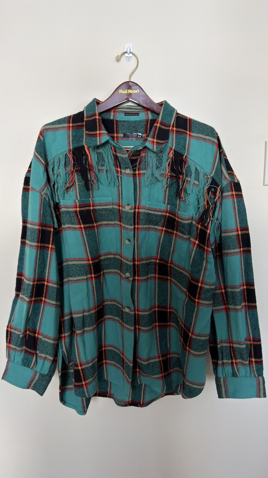 MOTHER Fringe Benefits Western Plaid Size US XL / EU 56 / 4 - 9 Thumbnail