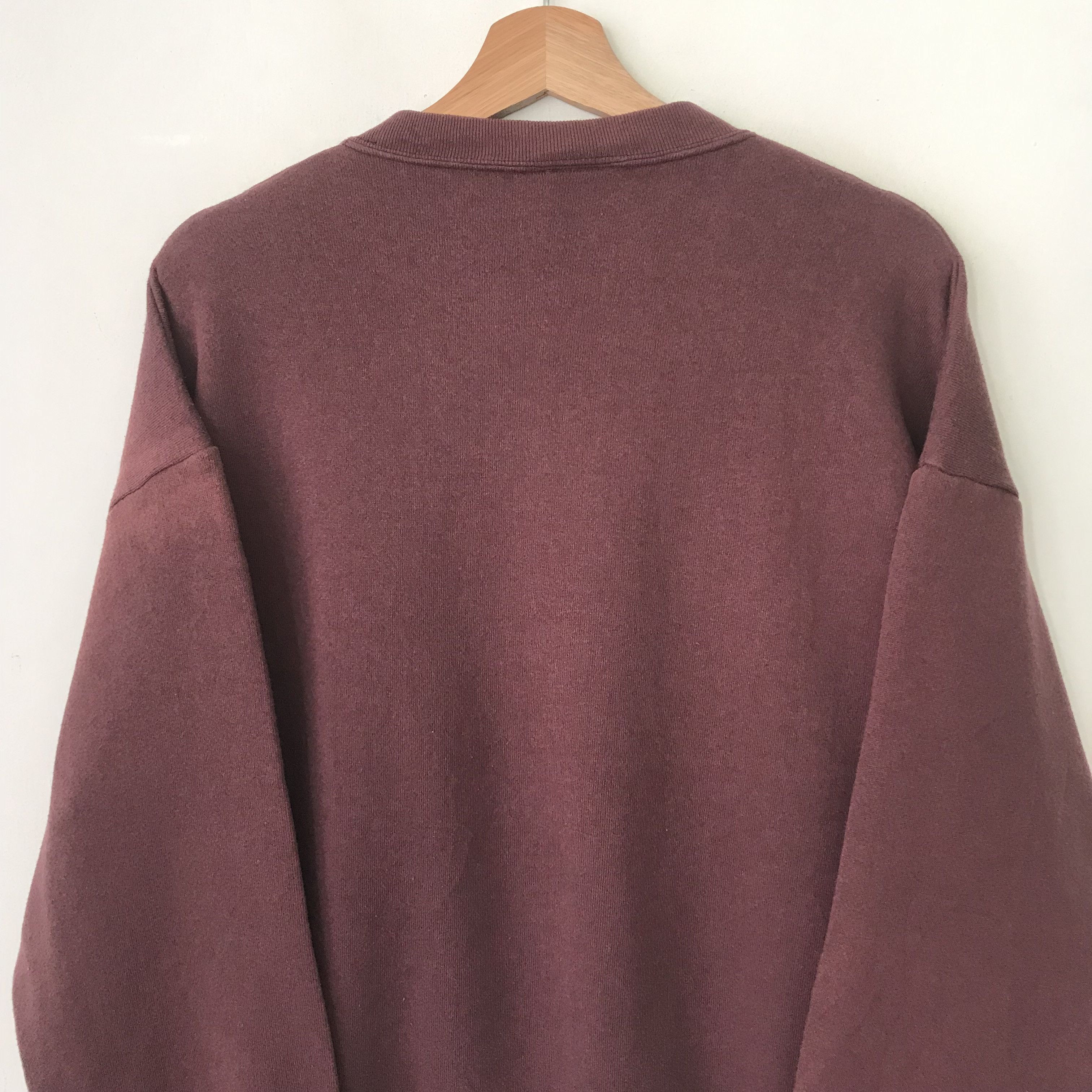 Vintage Vintage San Francisco Faded Maroon Sweatshirt Xlarge - 321 Size US XL / EU 56 / 4 - 6 Thumbnail