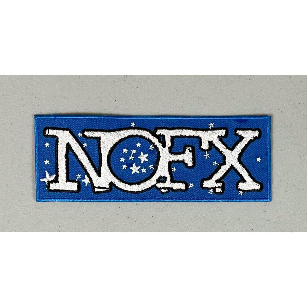 Band Tees × Vintage Blue NOFX Punk Band Patch for DIY Crafts Sewing Clothing ⛓️ Size ONE SIZE - 1 Thumbnail