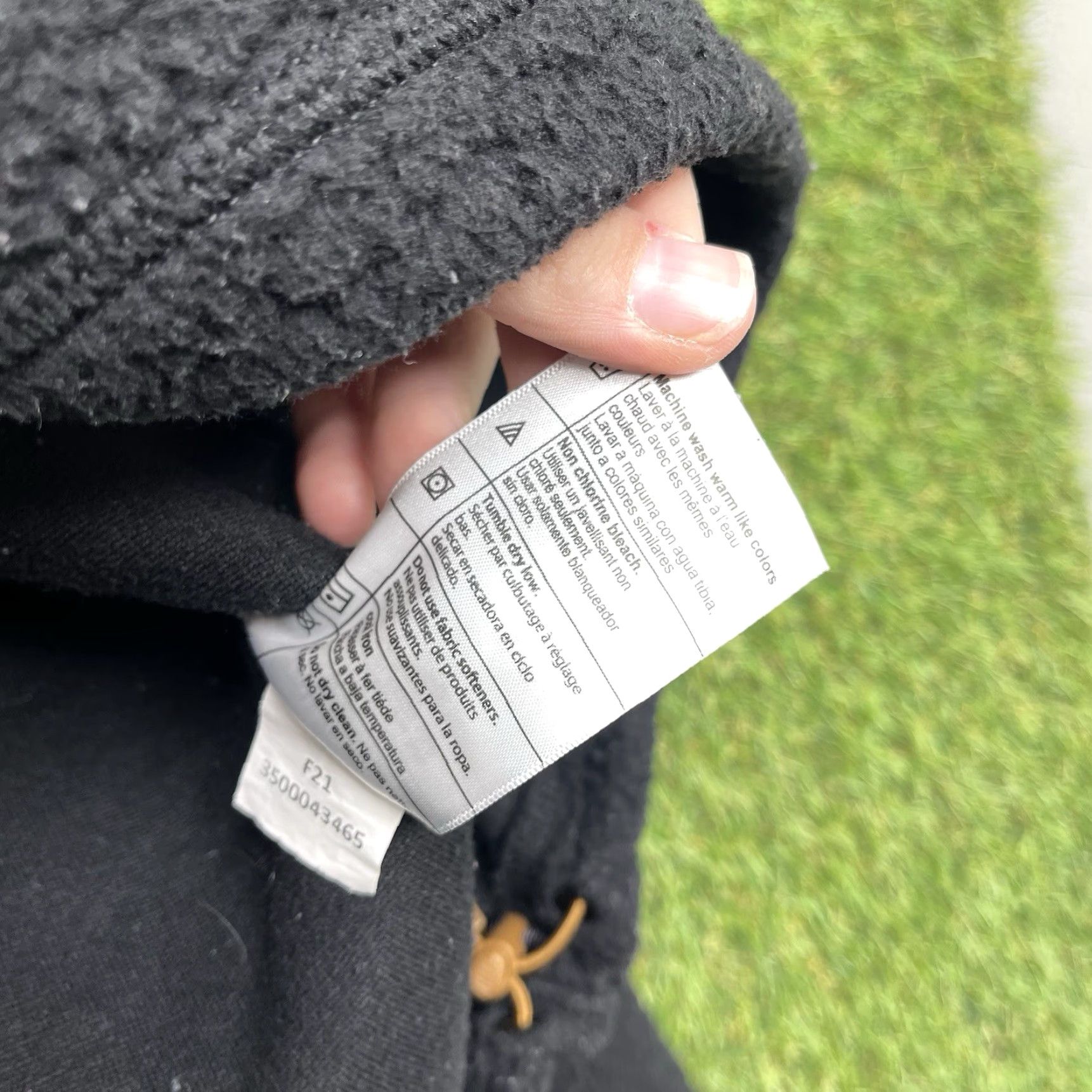 Carhartt Carhartt Jacket Womens Large Black Fleece Sherpa 1/4 Zip Workwear Size L / US 10 / IT 46 - 3 Thumbnail