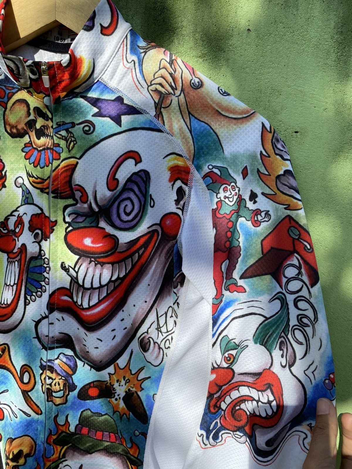 Japanese Brand Frankwear Psycho Clown Full Print Cycling Jersey Colorful Size US M / EU 48-50 / 2 - 5 Thumbnail