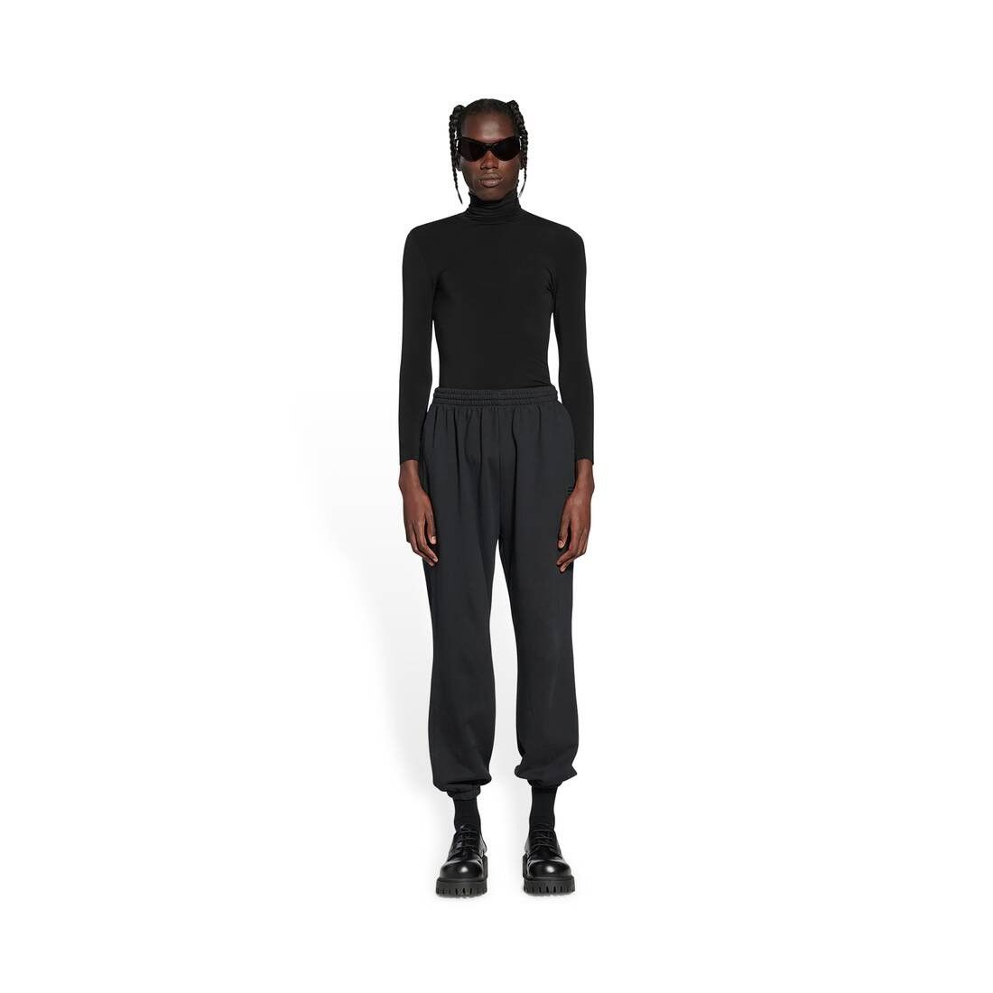 Balenciaga o1w1db11224 BB Paris Icon Stretch Knee Sweatpants & Jogger Size US 32 / EU 48 - 2 Thumbnail