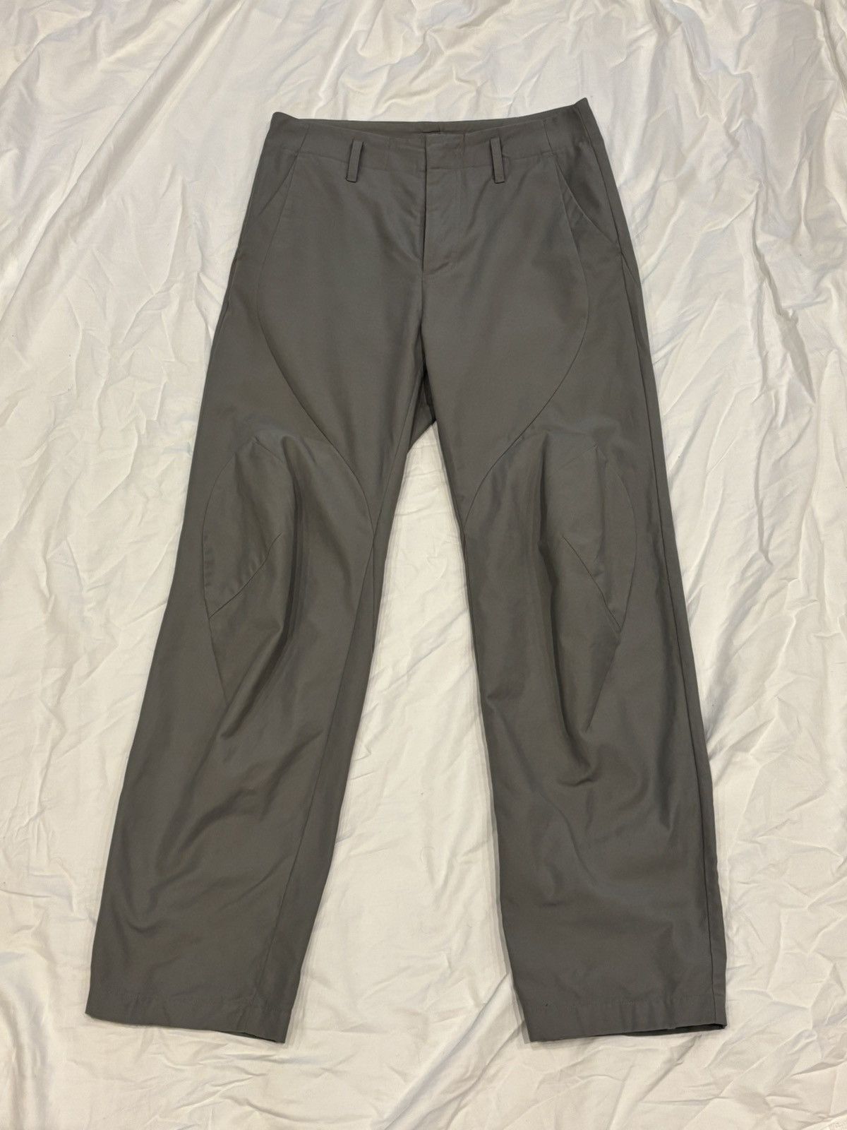 POST ARCHIVE FACTION (PAF) Post Archive Faction (PAF) 5.0 Trousers Right Grey Size US 29 - 1 Thumbnail