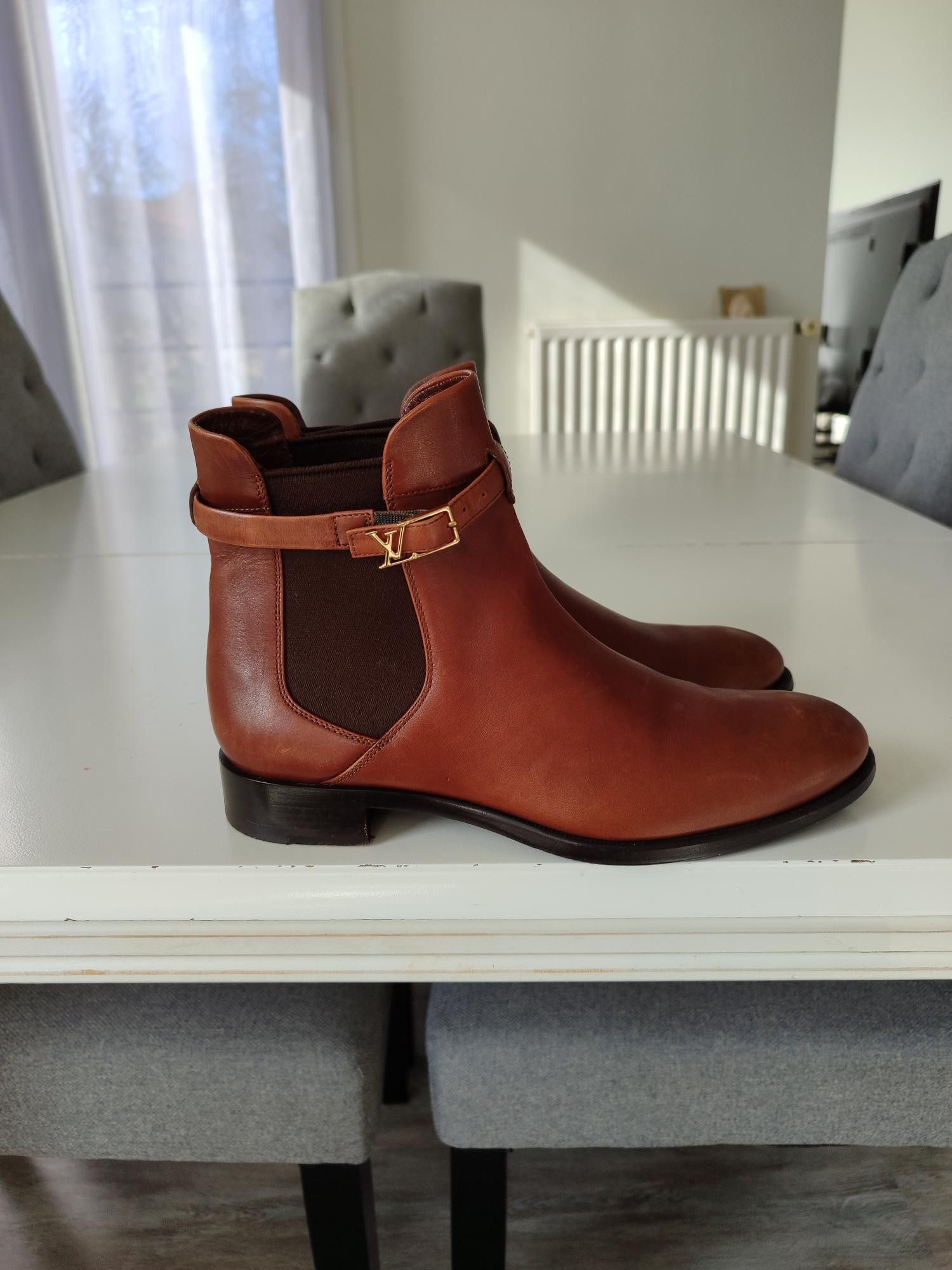 Louis Vuitton BOTTINES LOUIS VUITTON LOYALTY Size US 6.5 / IT 36.5 - 3 Thumbnail