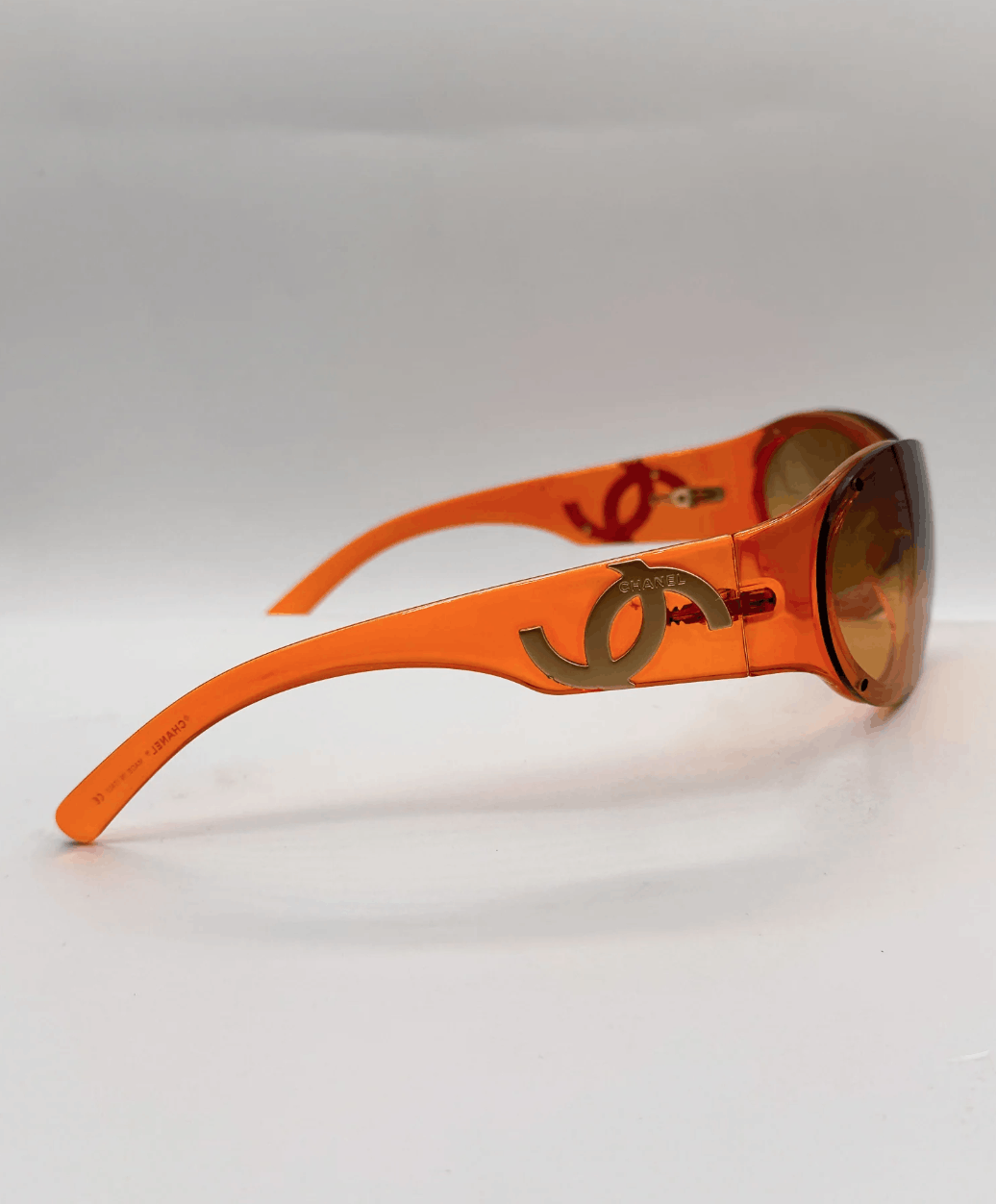 Chanel CHANEL Sunglasses 5073 Rimless Rhinestone Vintage 4017 Size ONE SIZE - 3 Thumbnail