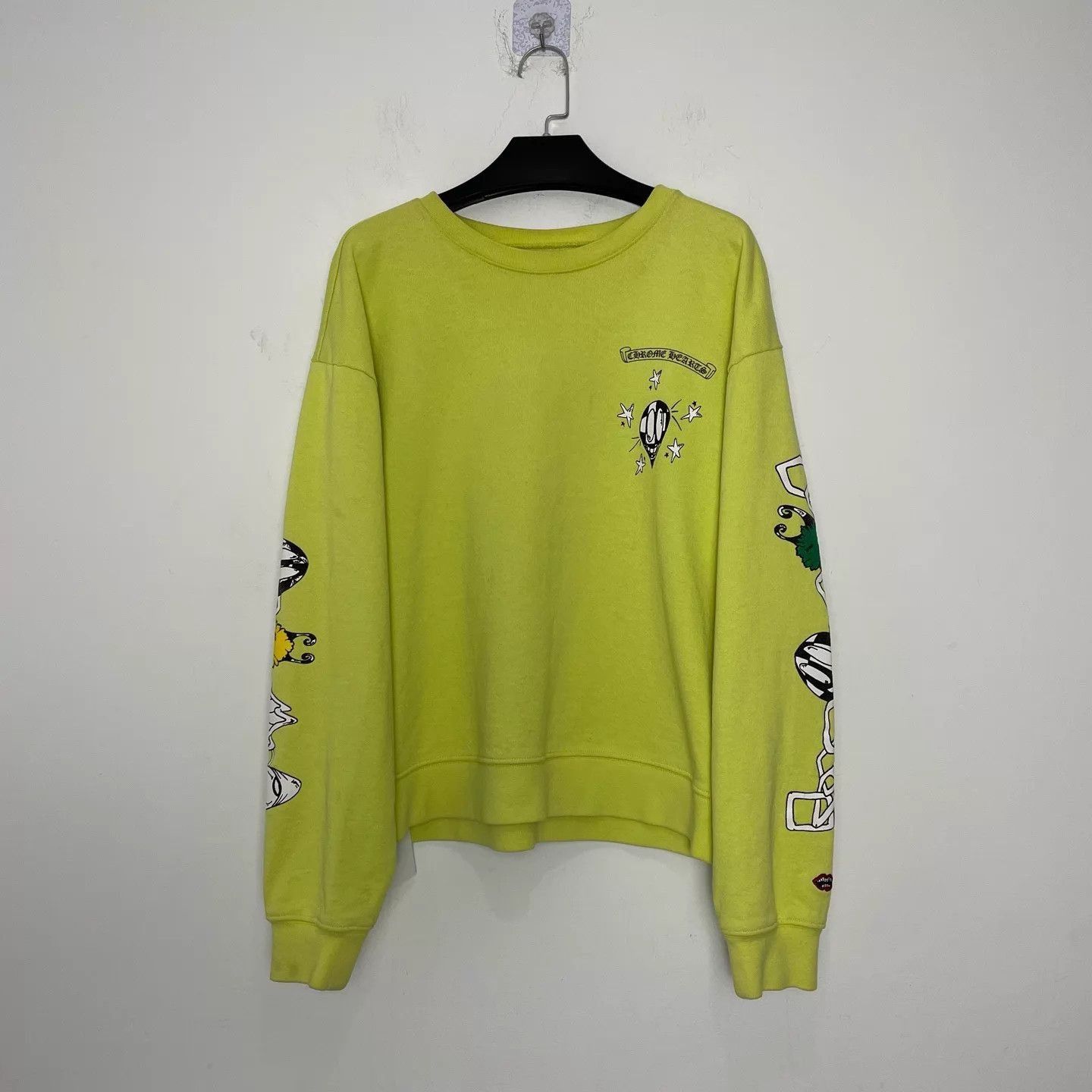 Chrome Hearts Green Graphic Long Sleeve Sweatshirt Size M Size US M / EU 48-50 / 2 - 1 Thumbnail