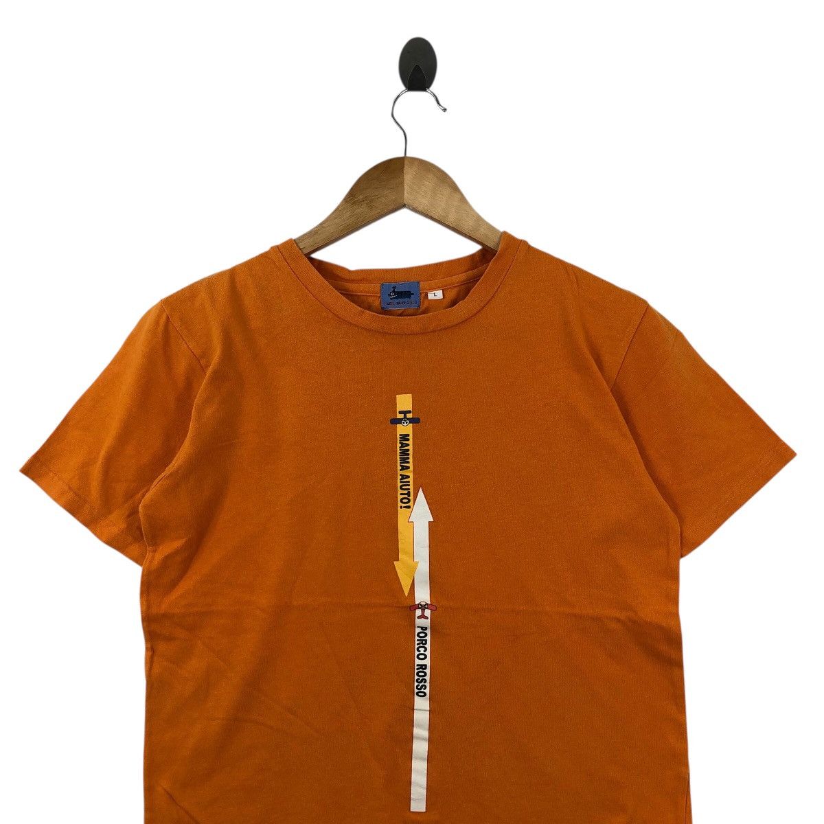 Anime 2001 Porco Rosso STUDIO GHIBLI T Shirt Ghibli Museum Mitaka Size L / US 10 / IT 46 - 2 Thumbnail