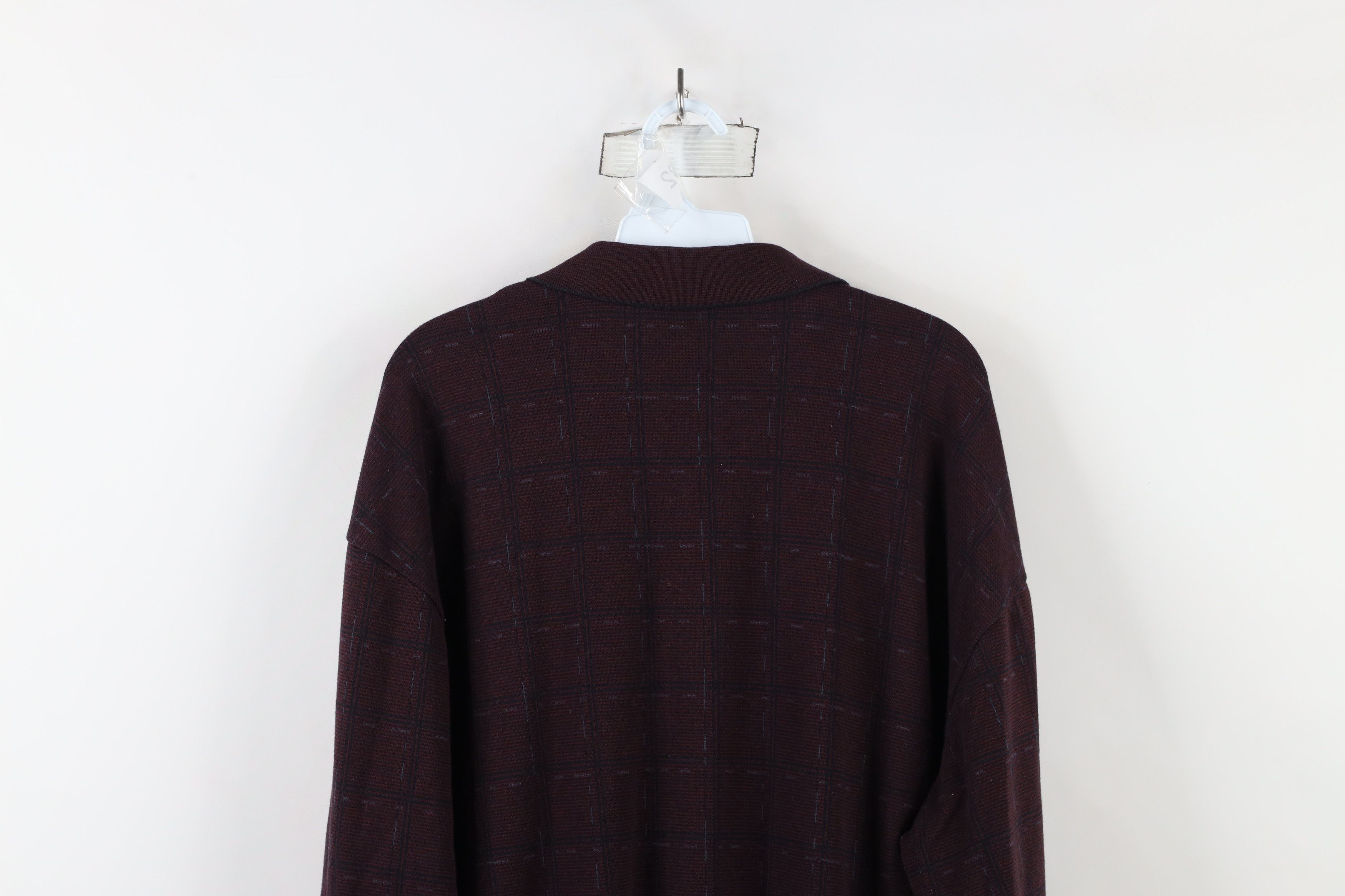 Vintage Vintage 90s Streetwear Knit Collared Pullover Polo Shirt Size US XL / EU 56 / 4 - 11 Thumbnail