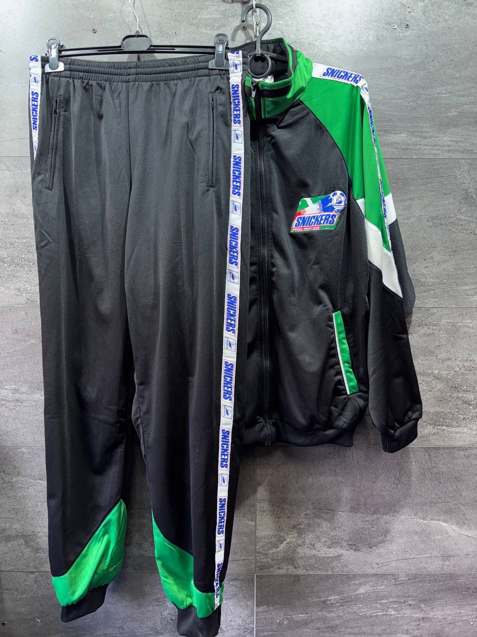 Other Vintage Snickers France 98 World Cup Tracksuit Jacket Pants Size US L / EU 52-54 / 3 - 1 Thumbnail