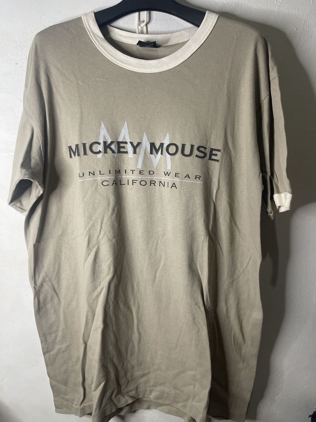 Disney Vintage mickey mouse ringer tee Size US L / EU 52-54 / 3 - 3 Thumbnail