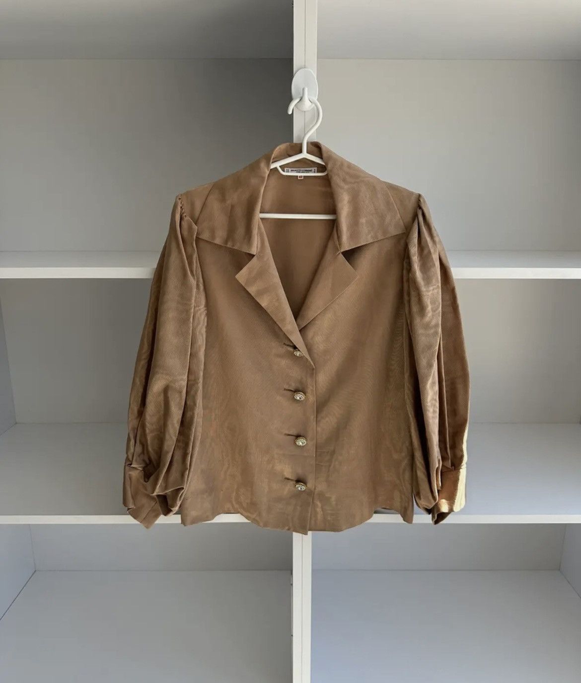 Yves Saint Laurent Vintage Saint Laurent Paris Rive Gauche Blazer 80s Jacket Size M / US 6-8 / IT 42-44 - 1 Thumbnail