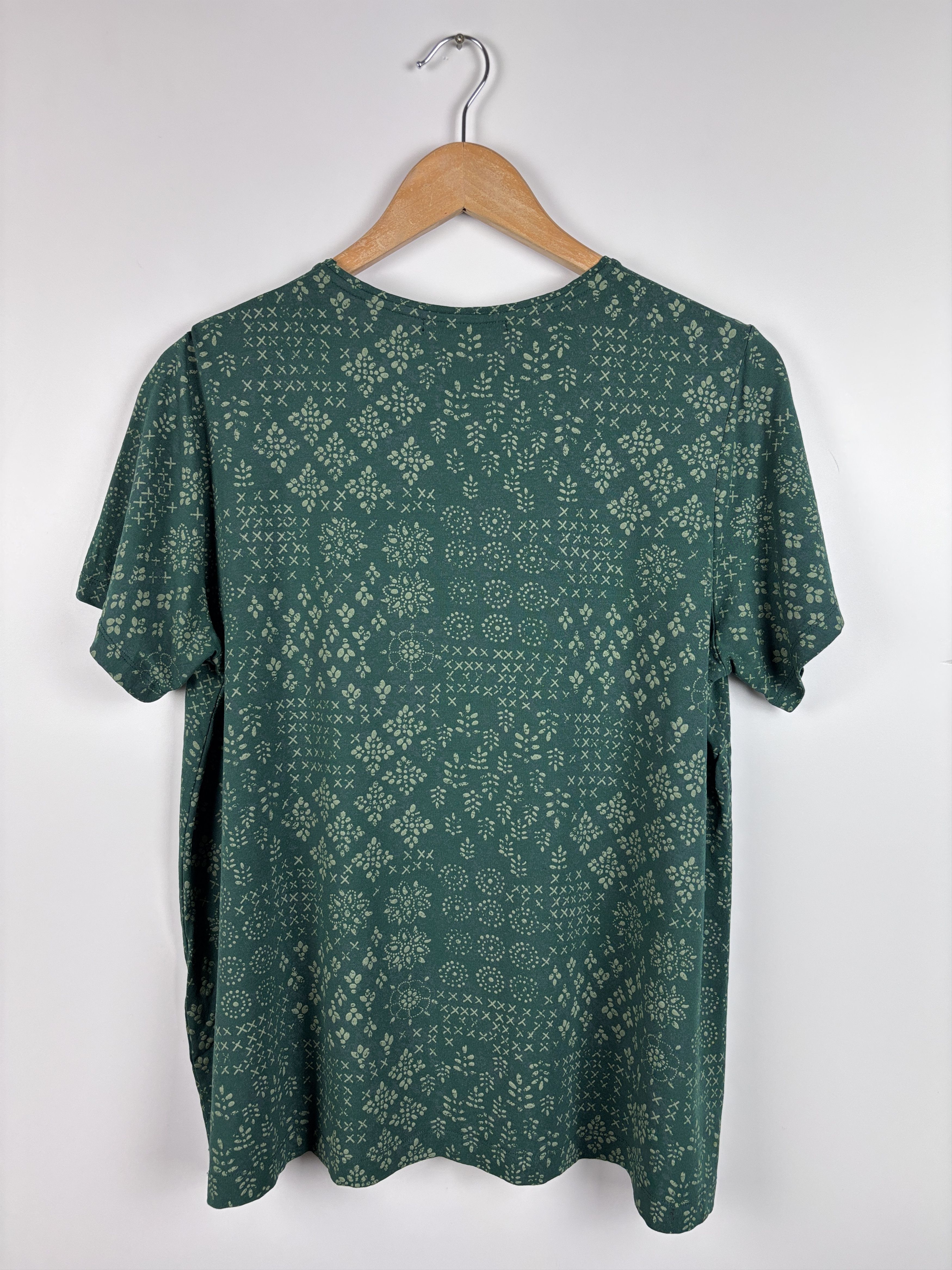 Gudrun Sjoden Womens Gudrun Sjoden Micro Modal Green Top T-Shirt Size L Size L / US 10 / IT 46 - 5 Thumbnail