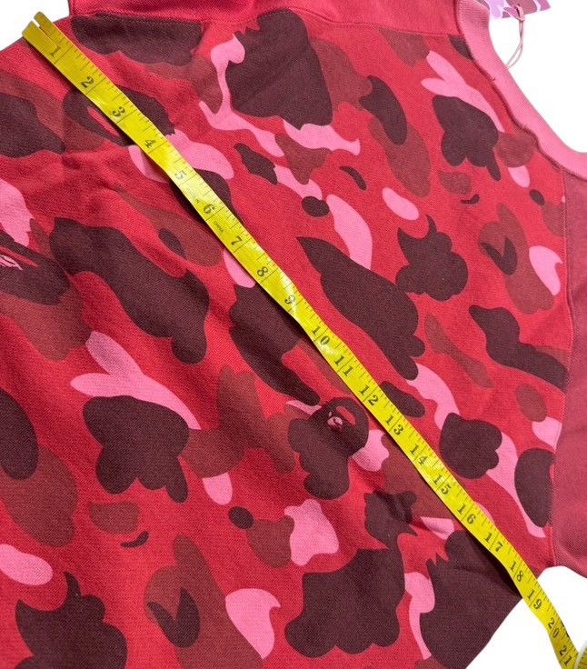 Bape BAPE Crew neck Sweatshirt Red camo Size ONE SIZE - 8 Thumbnail