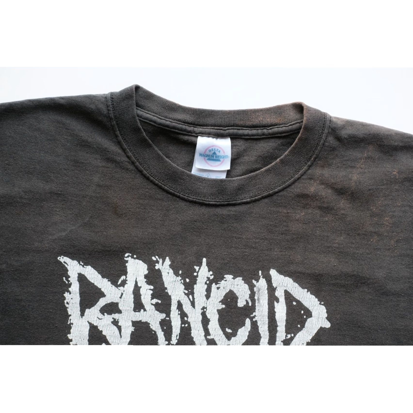 Delta VINTAGE RANCID DELTA T SHIRT LONG SLEEVE BLACK SZ S MUSIC 2003 Size US S / EU 44-46 / 1 - 3 Thumbnail