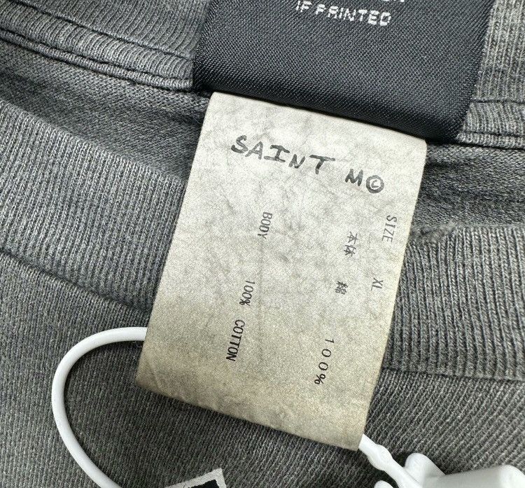 Saint Michael SAINT Michael vintage pentagram washed grey long sleeved Size US XL / EU 56 / 4 - 4 Thumbnail