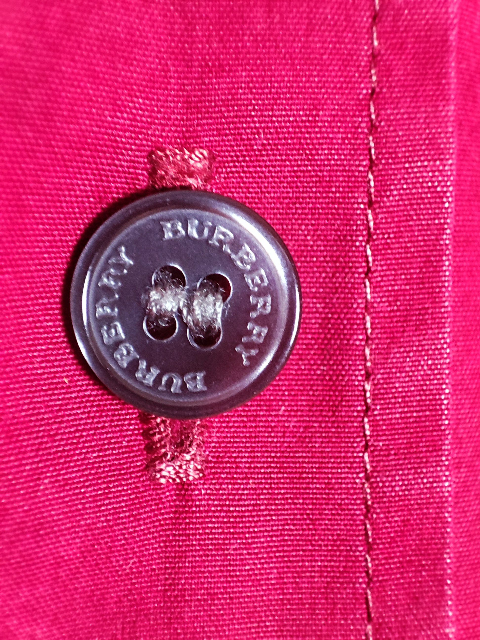 Burberry Rare Burberry shirt size M Bordeaux Size US M / EU 48-50 / 2 - 10 Thumbnail
