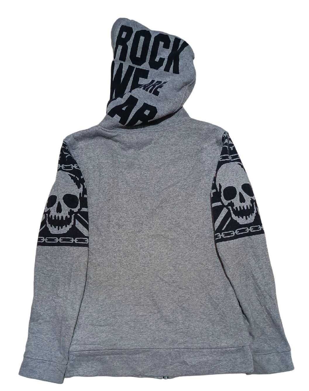 Japanese Brand × Seditionaries Batsu Club 🇯🇵 Rock Star Punk Skulls Goth Hoodie Size S / US 4 / IT 40 - 2 Thumbnail