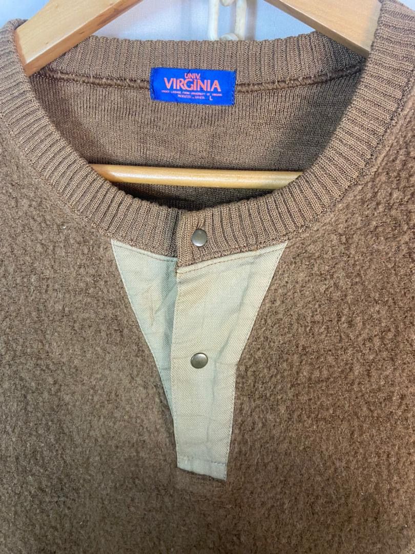 Vintage Vintage university Virginia sweatshirt Size US M / EU 48-50 / 2 - 6 Thumbnail