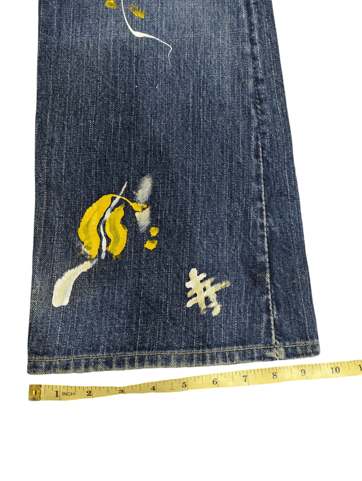 Eternal 🔥FREE SHIPPING🔥 ETERNAL 🇯🇵 SELVEDGE JEANS DENIM PAINTER Size US 34 / EU 50 - 22 Thumbnail
