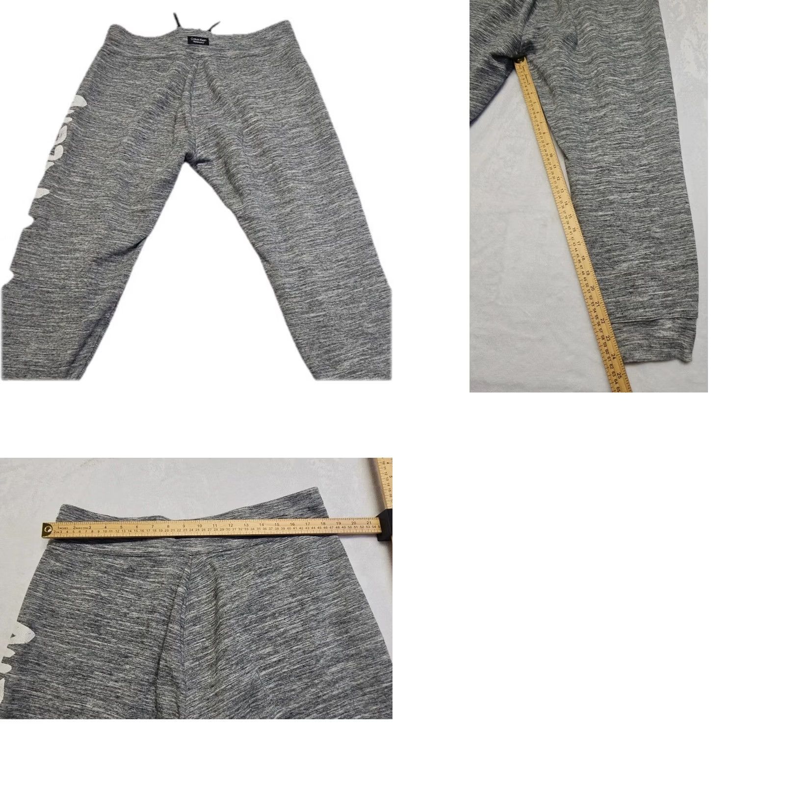 Calvin Klein Calvin Klein Performance Jogger Sweatpants Mens XL Gray Lounge Athletic Logo Size 40" / US 18 - 8 Thumbnail