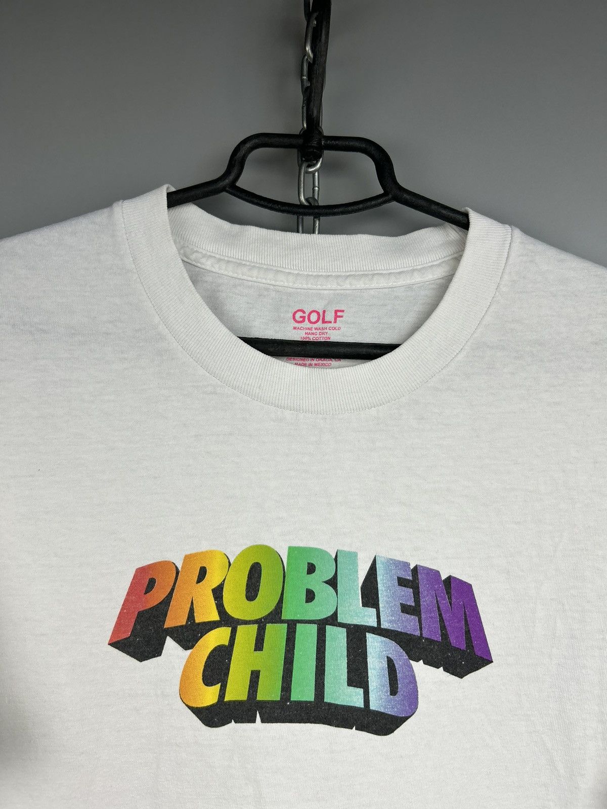 Golf Wang Golf Problem Child Tee Rainbow Tyler T shirt Size US M / EU 48-50 / 2 - 2 Thumbnail