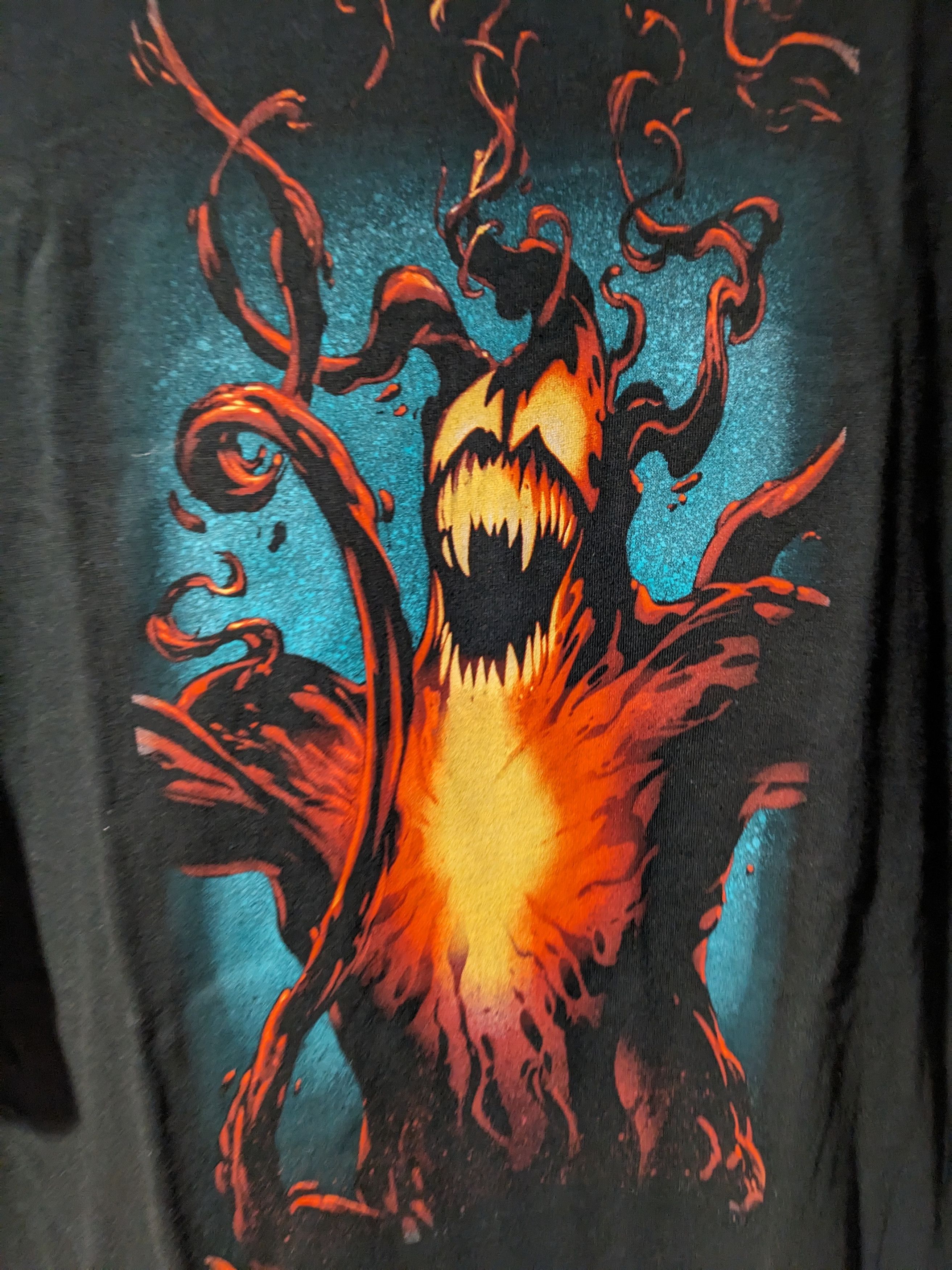 Marvel Comics × Vintage Vintage 2004 Carnage Venom Marvel Graphitti Designer T-Shirt Size US XL / EU 56 / 4 - 2 Thumbnail