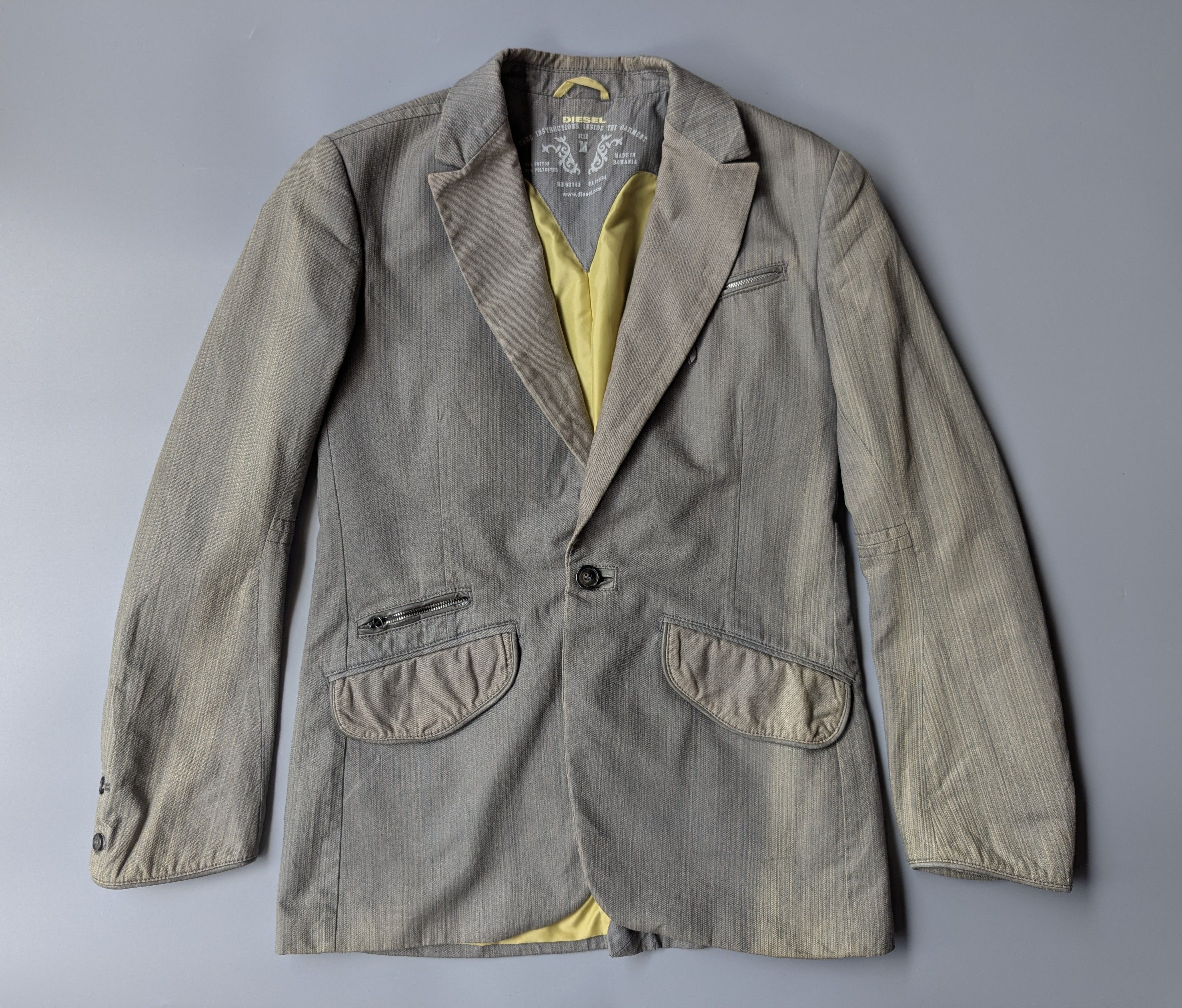 Diesel Y2K Diesel Avant Garde blazer Size US M / EU 48-50 / 2 - 1 Thumbnail
