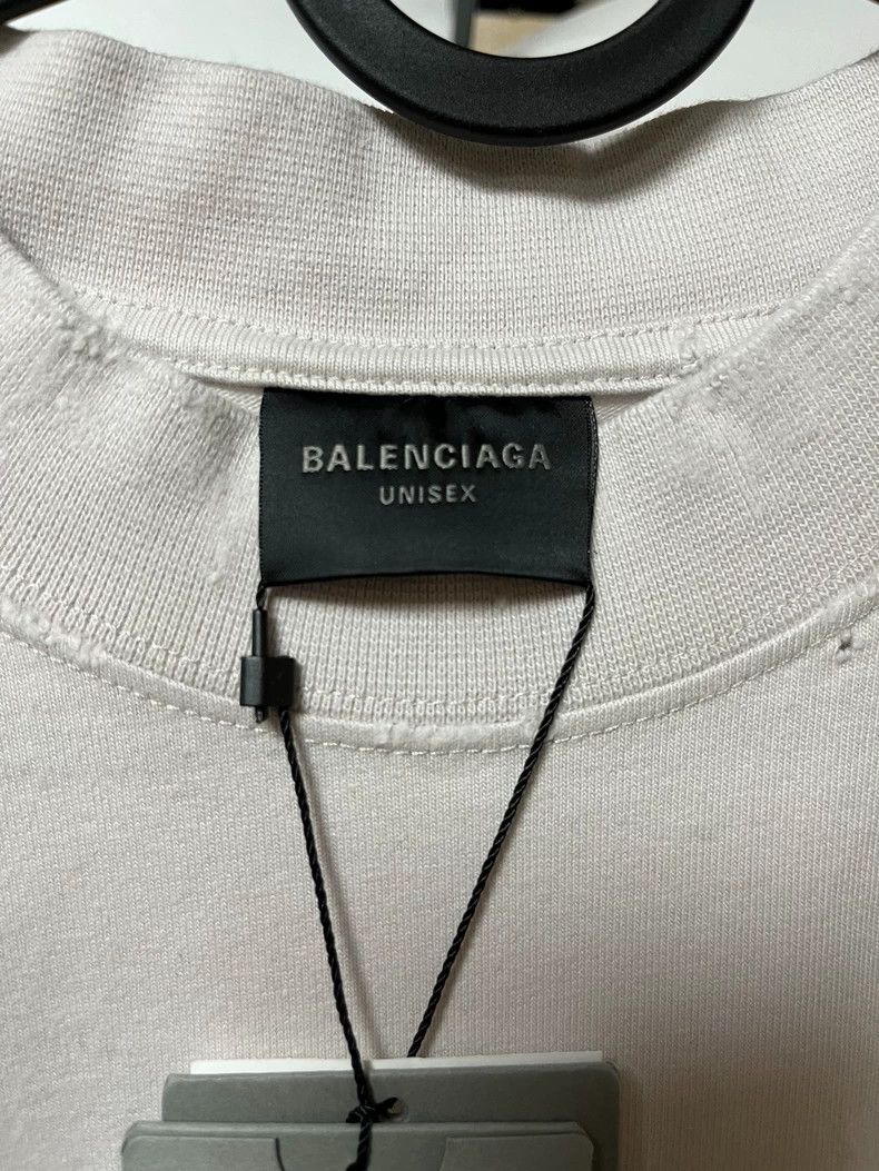 Balenciaga Balenciaga White CD short sleeve Size US M / EU 48-50 / 2 - 4 Thumbnail