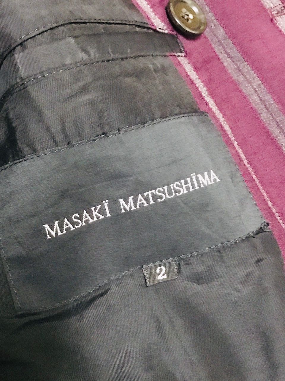 Japanese Brand Vintage Masaki Matsushima Men Blazers Size US M / EU 48-50 / 2 - 6 Thumbnail