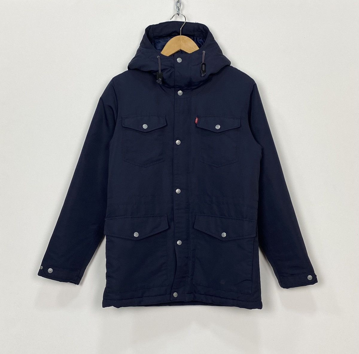 Levi's Levi's Strauss Parka Jacket Coat Denim Men’s Size Small Top Size US S / EU 44-46 / 1 - 1 Thumbnail