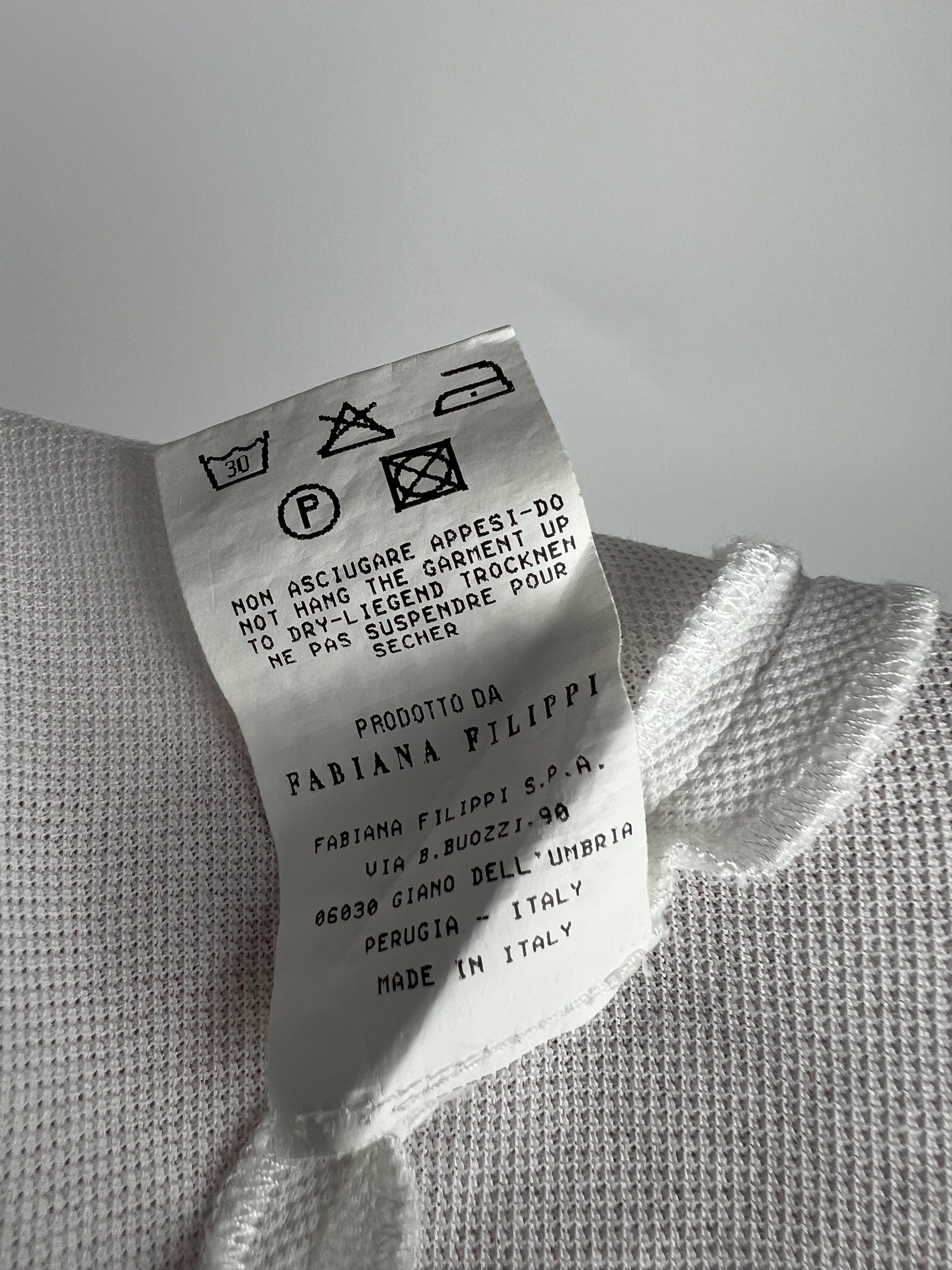 Fabiana Filippi Fabiana Filippi White Cotton Top Size IT44 Size M / US 6-8 / IT 42-44 - 11 Thumbnail