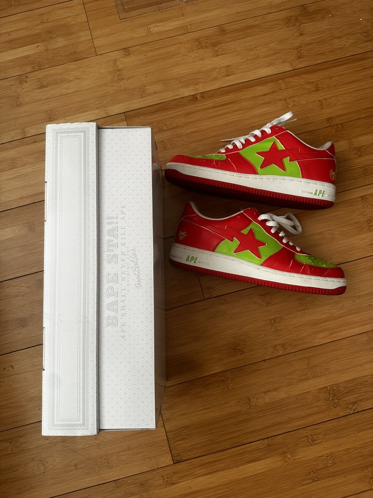 Bape Bapesta (nigo era) Size US 10 / EU 43 - 2 Thumbnail