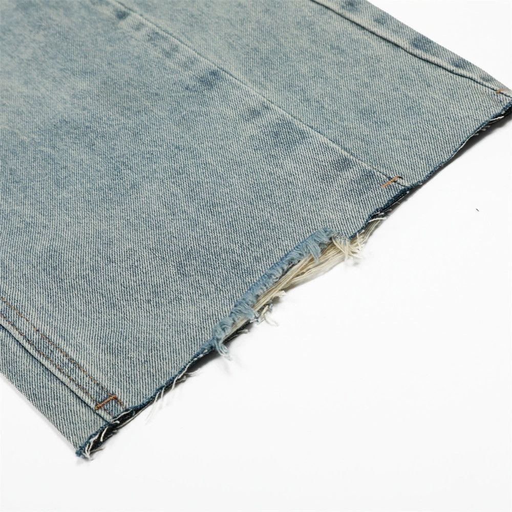 Jean Men's retro punk ripped washed scimitar jeans y2k Size US 32 / EU 48 - 6 Thumbnail