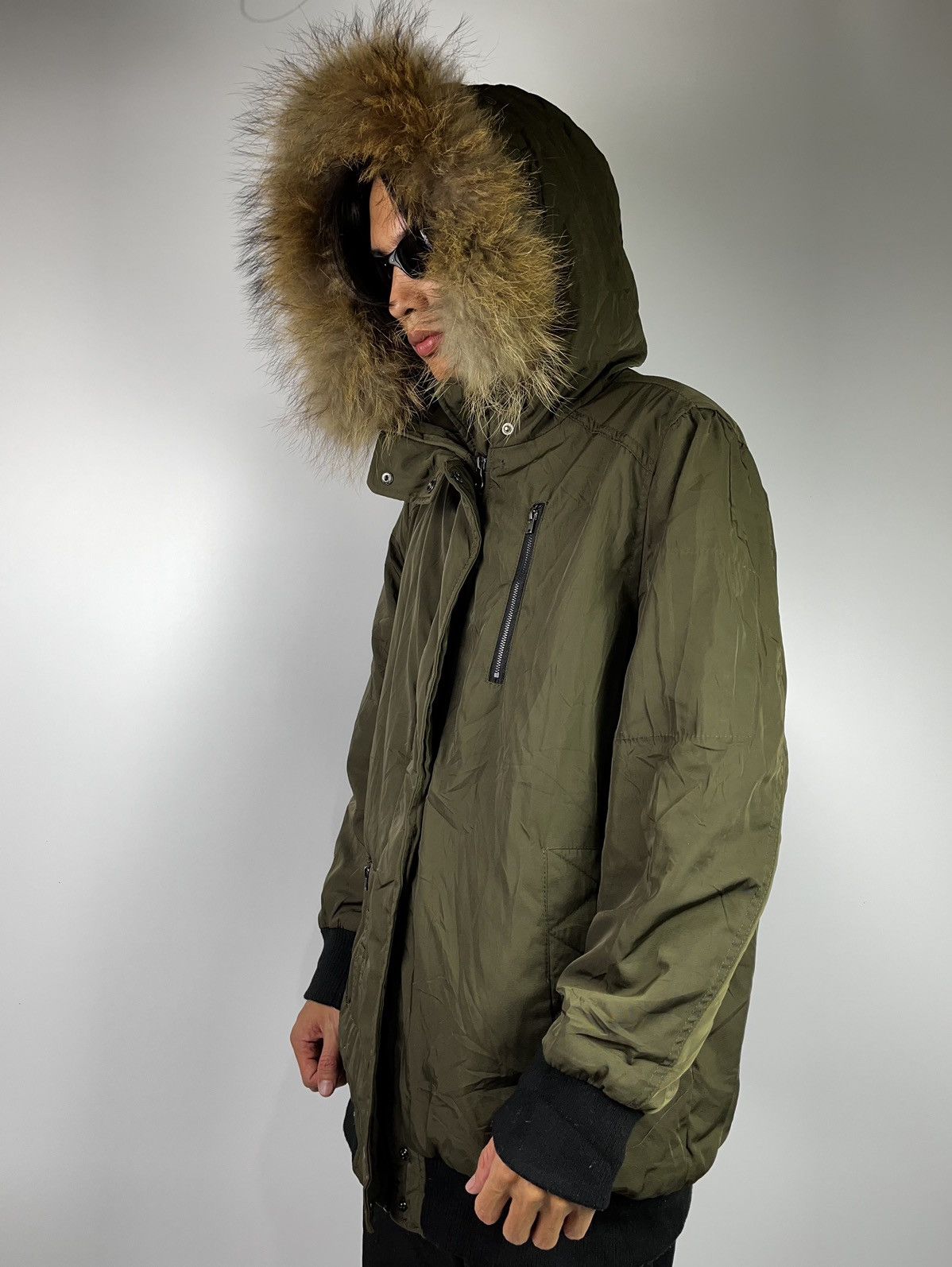 If Six Was Nine × Japanese Brand × Le Grande Bleu (L.G.B.) Fur bono jacket bliatorm ifsixwasnine vkei style Size US L / EU 52-54 / 3 - 13 Thumbnail