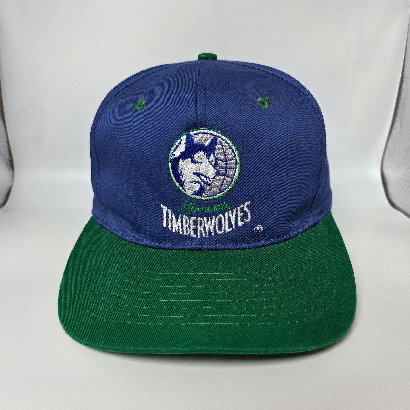 Drew Pearson Vintage Minnesota Timberwolves 90s Snapback Hat Drew Pearson Size ONE SIZE - 1 Thumbnail