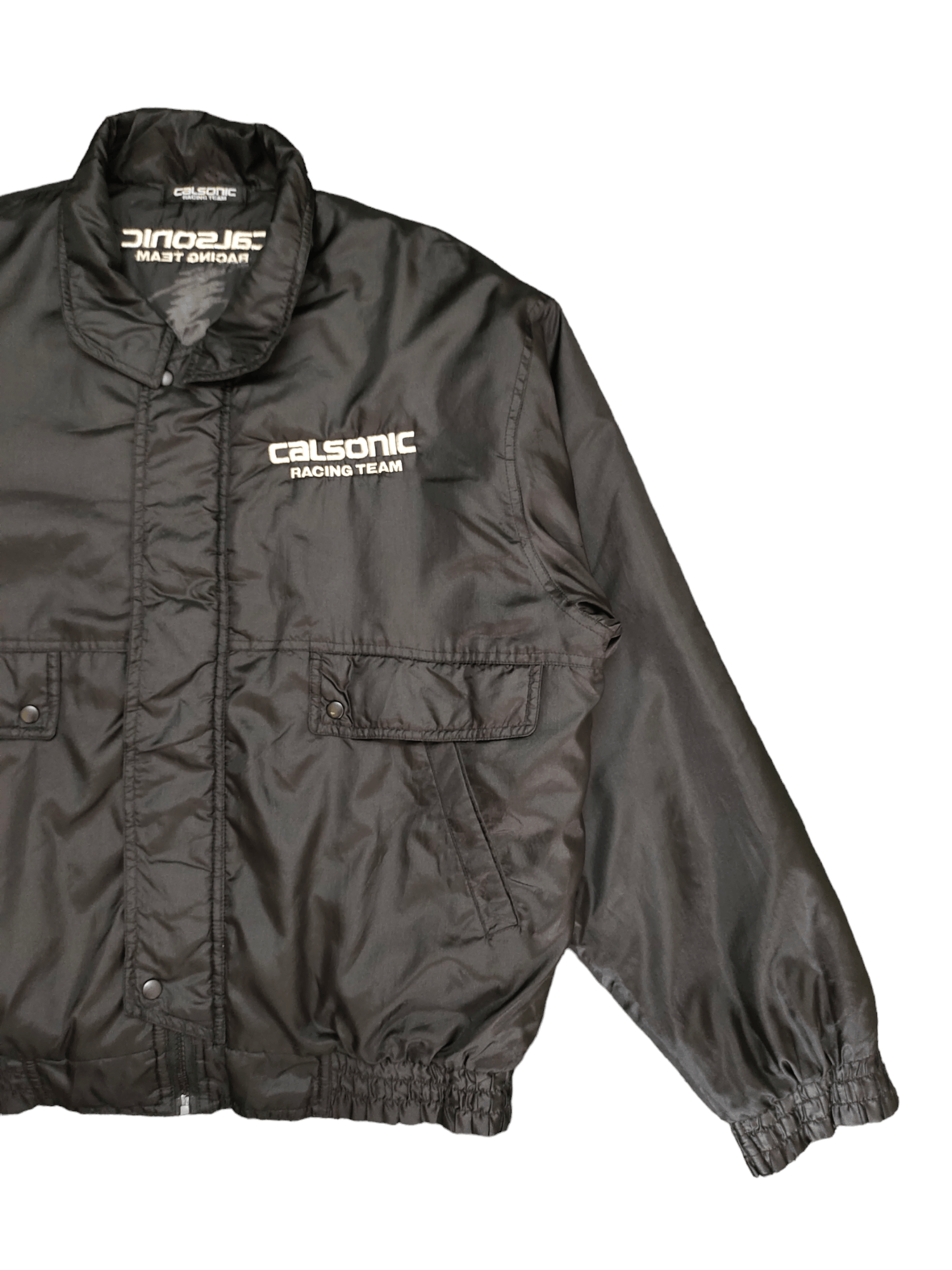 Vintage Vintage Calsonic Racing Team Embroidered Bomber Jacket Size US XL / EU 56 / 4 - 5 Thumbnail