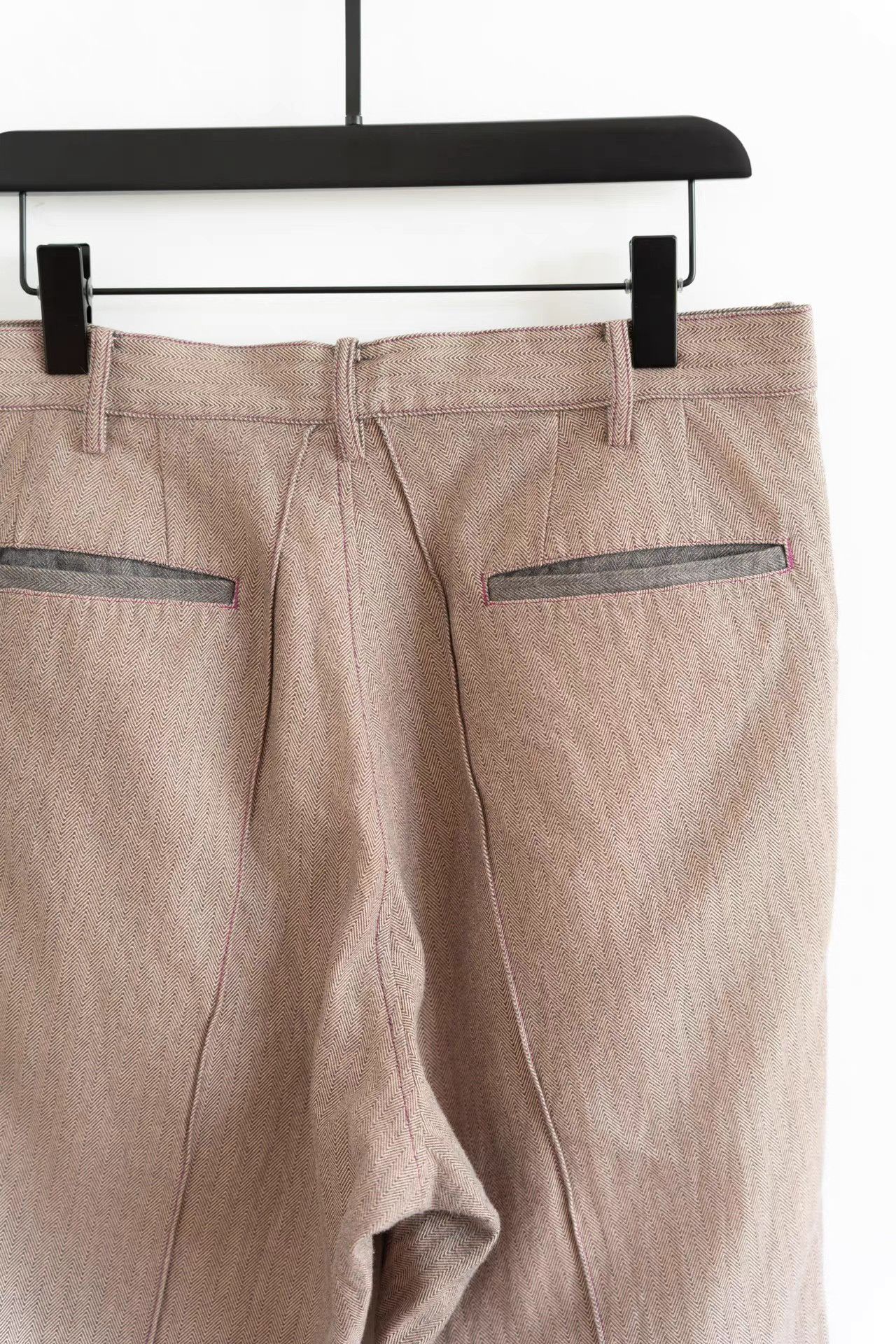 Sulvam Sulvam 19ss Cut-Off Raw Edge Trousers K4 Size US 32 / EU 48 - 5 Thumbnail