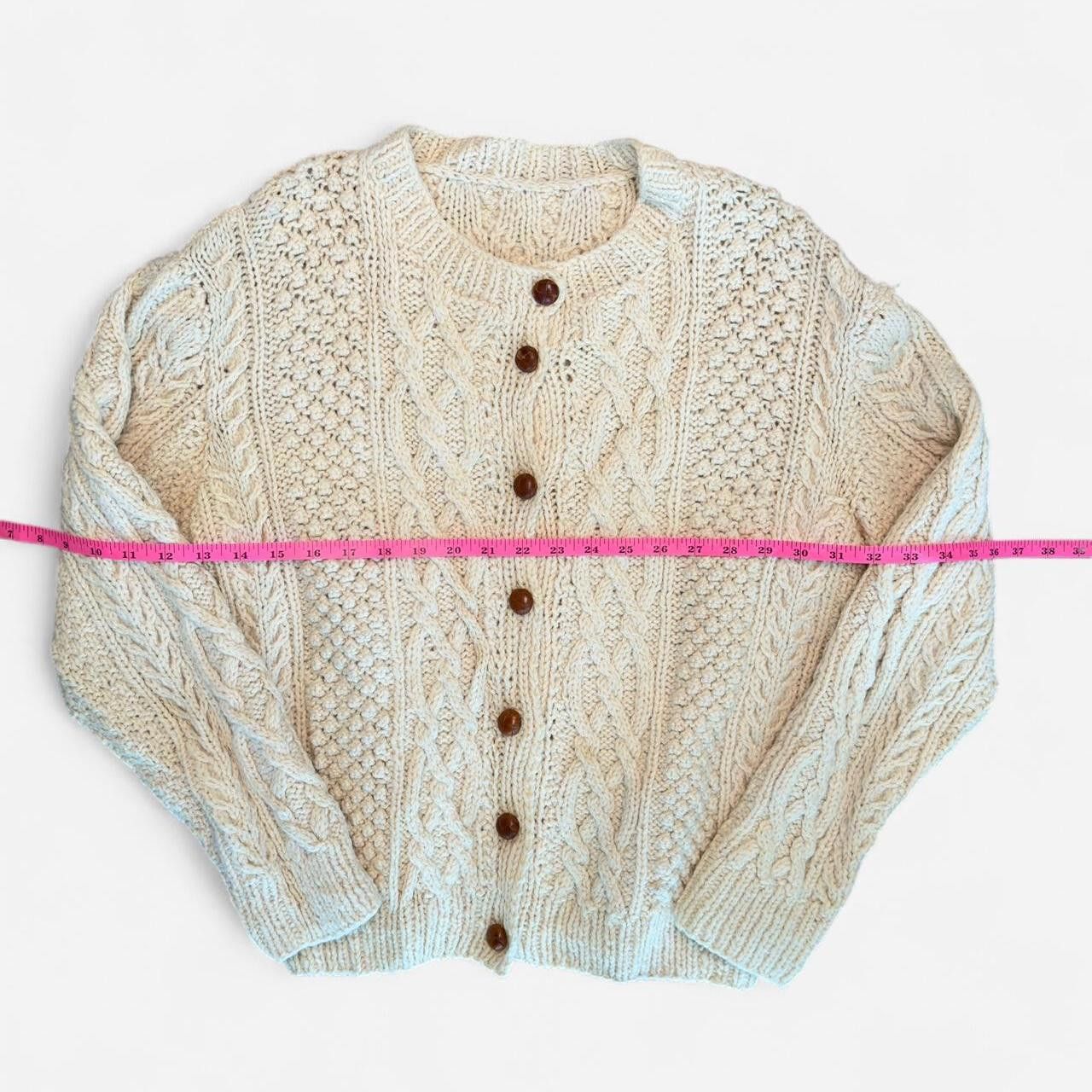 Other Women's cream white Cardigans Size US 27 - 3 Thumbnail