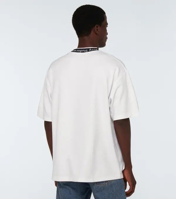 Acne Studios o1y0824 Short Sleeve T-Shirt in White Size US XS / EU 42 / 0 - 3 Thumbnail