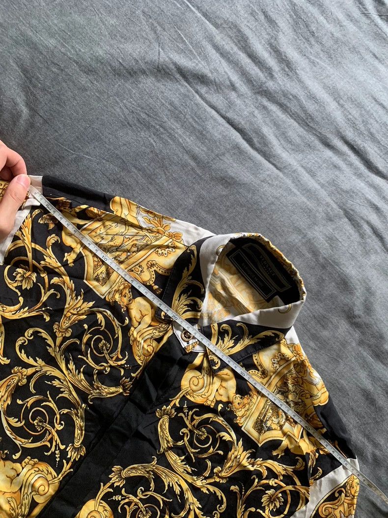 Versace Versace Baroque mulberry silk silk shirt Size US M / EU 48-50 / 2 - 7 Thumbnail
