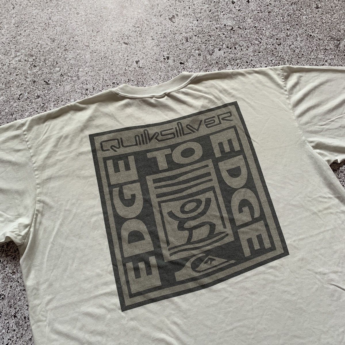 Quiksilver Quiksilver Edge No Parking T-Shirt tee Vintage 90’s Surf Y2K Size US L / EU 52-54 / 3 - 4 Thumbnail