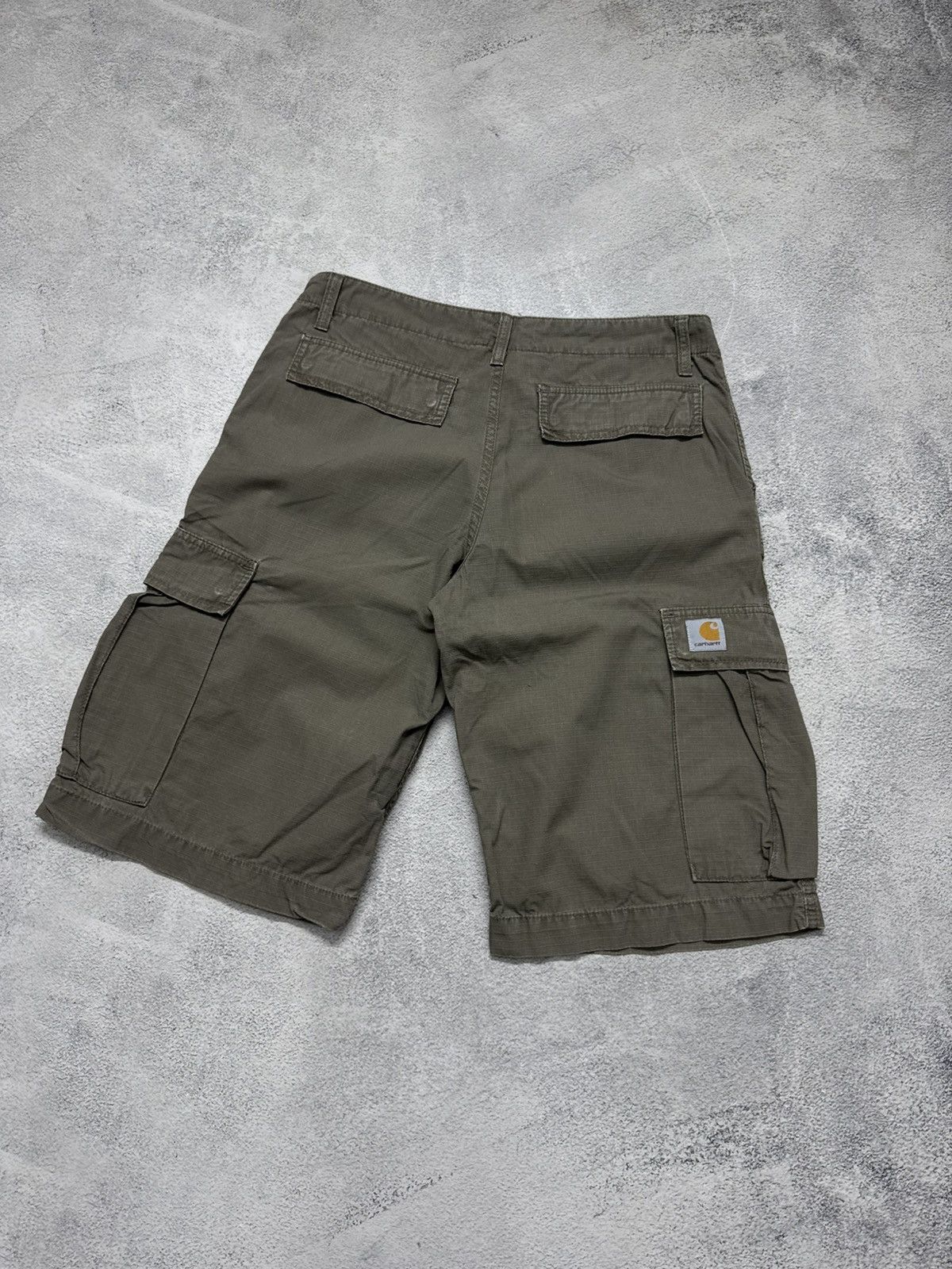 Carhartt Vintage Y2k Carhartt Cargo Shorts Size US 30 / EU 46 - 5 Thumbnail