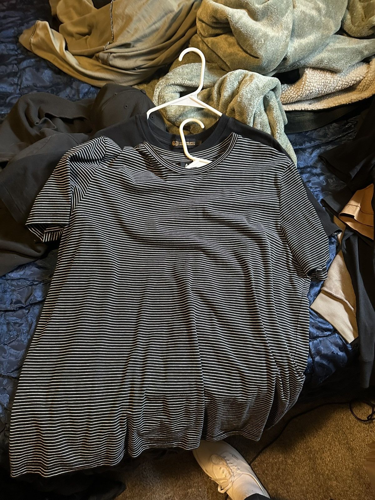 A.P.C. APC striped t-shirt size M Size US M / EU 48-50 / 2 - 2 Thumbnail
