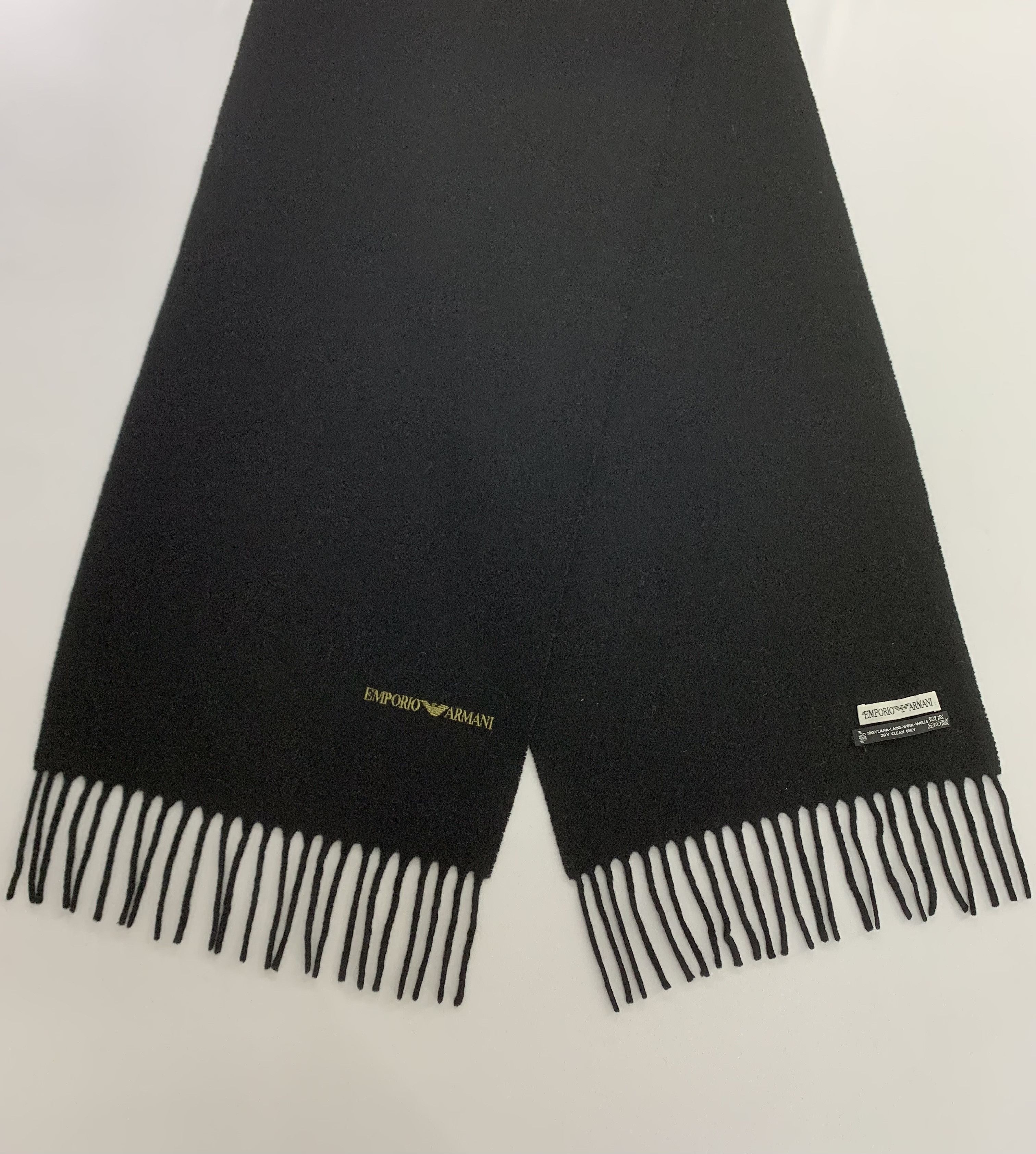 Emporio Armani Emporio Armani Scarf Wool Muffler Neck Wrap BL1036 Size ONE SIZE - 4 Thumbnail