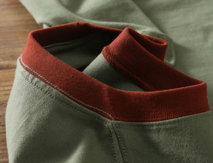 Japanese Brand × Vintage Vintage Plain Ringer Thick Workwear Tshirt Size US S / EU 44-46 / 1 - 7 Thumbnail