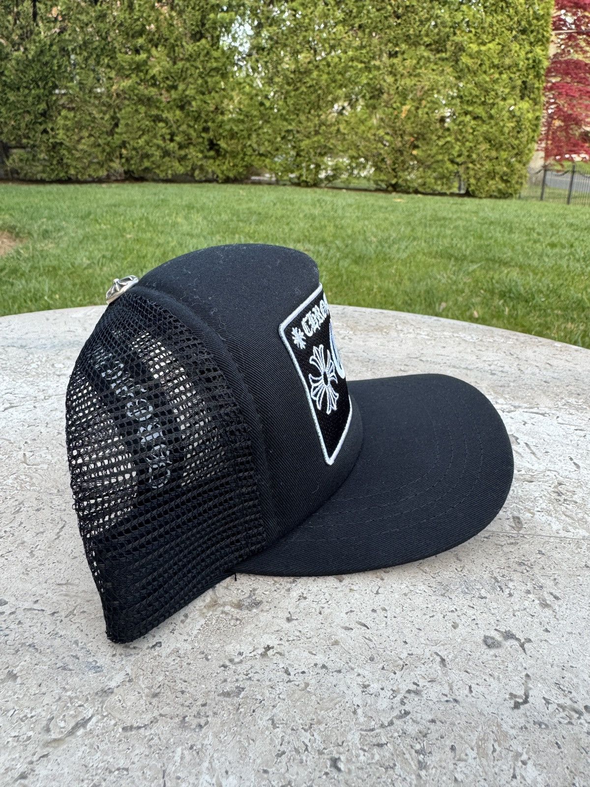 Chrome Hearts Chrome Hearts NYC Trucker Hat Size ONE SIZE - 8 Thumbnail